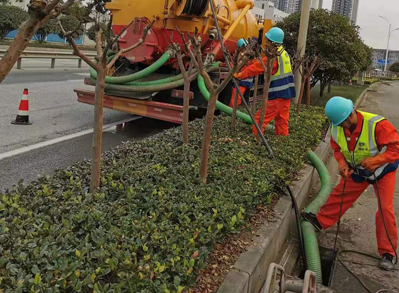 西夏市政管道清淤